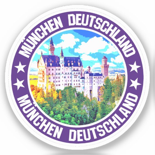München Sticker (Voorkant)