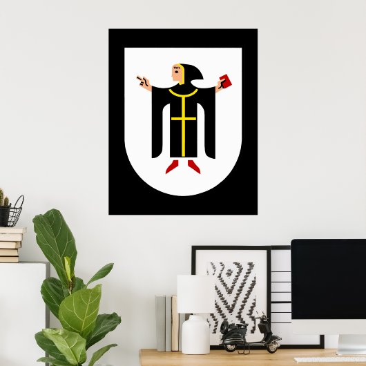 Munchen Wapen Poster (Thuiskantoor)