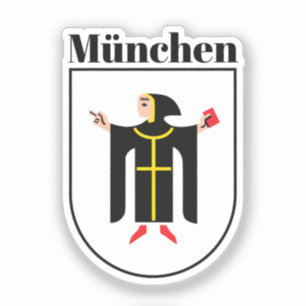 München Wapen Sticker