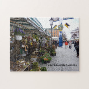 Münchenmarkt (Viktualienmarkt) Legpuzzel