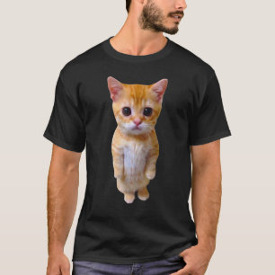 Munchkin Kitty Meme Trendy El Gato Meme Verdrietig T-shirt