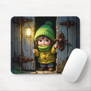 Munchkin met een hoed en trui muismat