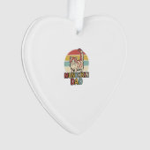 Munchkin Papa Retro Kattenliefhebber Vector T-shir Ornament (voorkant)