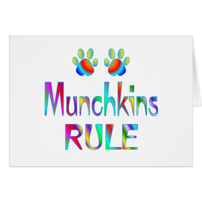 Munchkins Rule (Voorkant Horizontaal)