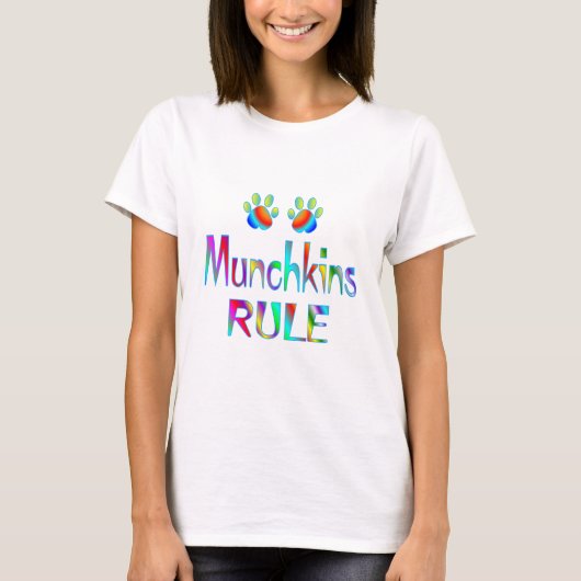 Munchkins Rule T-shirt (Voorkant)