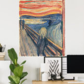 Munch's The Scream Poster (Thuiskantoor)
