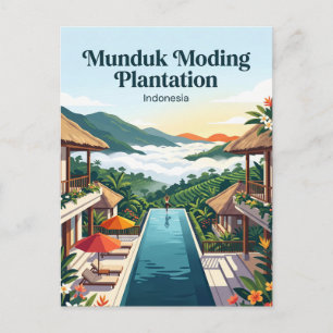 Munduk Moding Plantation Nature Resort & Spa Briefkaart