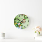 Muñeco de Nieve Ronde Klok (Huis)