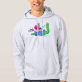 Mung, Chowder, Shnitzel en Truffels in nagelauto Hoodie (Voorkant)