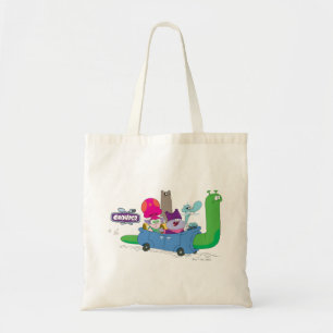 Mung, Chowder, Shnitzel en Truffels in nagelauto Tote Bag