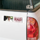 Munger voor NC-gouverneur Bumpersticker (Op Truck)