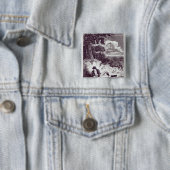 Mungo Park in Afrika Vierkante Button 5,1 Cm (In situ)