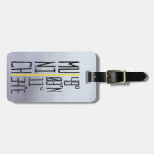 Munich Coordinates Bagagelabel, Duitsland Bagagelabel (Voorkant horizontaal)