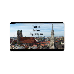 Munich, Étiquette de adresse de Bavière