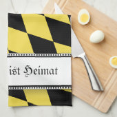 Munich Flag Towel Home Theedoek (Quarter Fold)