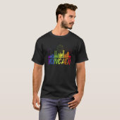 Munich Pride Skyline Pride Parade München T-shirt (Voorkant volledig)