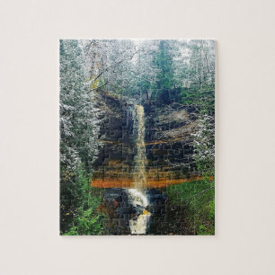 Munising Herfsten Upper Peninsula Michigan Legpuzzel