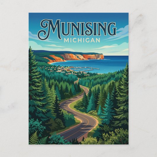 Munising VS Briefkaart (Voorkant)
