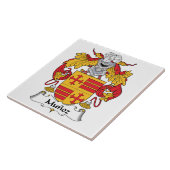 Munoz Family Crest Tegeltje (Zijkant)