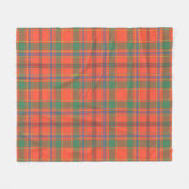 Munro Ancient Plaid Fleece Deken (Voorkant (Horizontaal))