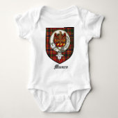 Munro Clan Crest Badge Tartan Romper (Voorkant)