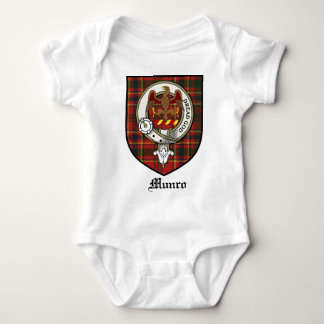 Munro Clan Crest Badge Tartan Romper
