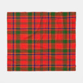 Munro Modern Plaid Fleece Deken (Voorkant (Horizontaal))
