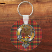 Munro Tartan & Badge Sleutelhanger (Voorkant)
