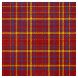 Munro Tartan Rood Blauw en Geel geruite stof