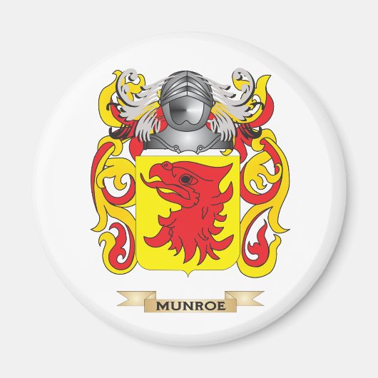 Munroe Wapen (Familie Crest) Magneet (Voorkant)