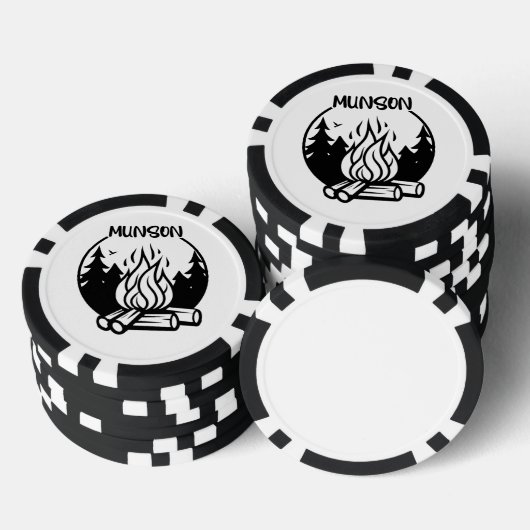 Munson Camping Poker Chips (Opstapeling)