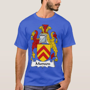 Munson Coat of Arms Family Crest T-shirt