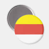 Münster, Duitsland vlag Magneet (Voorkant / Achterkant)