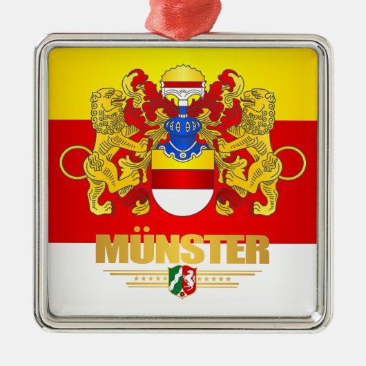 Munster Metalen Ornament (Voorkant)