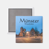 Münster Souvenir Magneet (Voorkant / Achterkant)