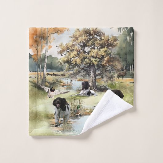 Munsterlander Bad Handdoek (Wasdoekje)