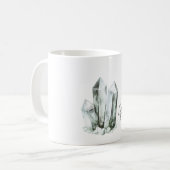 Munt Aqua Kristallen Droom Koffiemok (Voorkant links)
