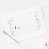 Munt Confetti Stippen naar goud van Kerst stickers (Envelop)