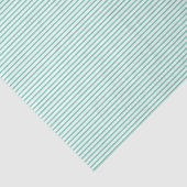 Munt Green Pinstripe Tissue Paper Tissuepapier (Detail)