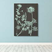 Munt & Natuur van houtskool Onderzoek IV Canvas Afdruk (Insitu (Houten vloer))