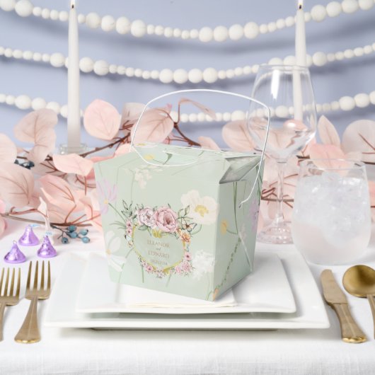 munt pioen bruiloft gunst doos bedankdoosjes (Huwelijk)