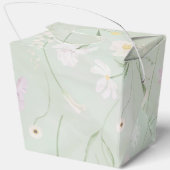 munt pioen bruiloft gunst doos bedankdoosjes (Achterkant)