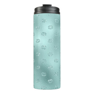 Munt Sparkle Lippen XOXO Verjaardag Thermosbeker