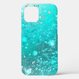 Munt Turquoise Folie Achtergrond iPhone 12 Pro Hoesje