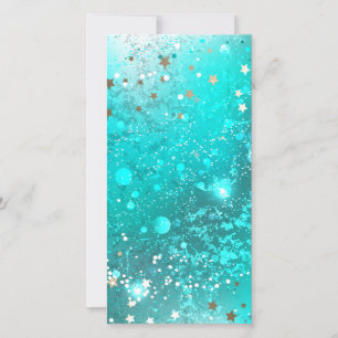 Munt Turquoise Folie Achtergrond Kaart