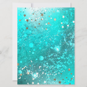 Munt Turquoise Folie Achtergrond Kaart