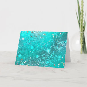 Munt Turquoise Folie Achtergrond Kaart
