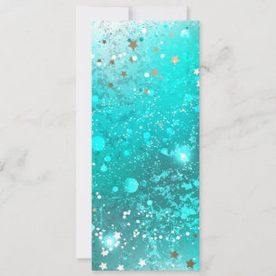 Munt Turquoise Folie Achtergrond Kaart