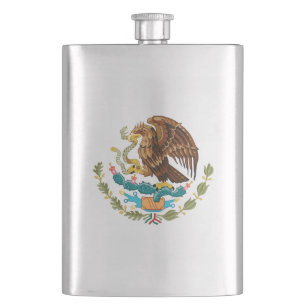 Munt van Wapens Mexico - Vlag van Mexico Flacon