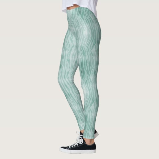 munt zebra print leggings (Links)